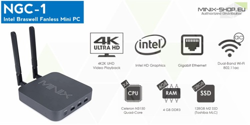 Minix NGC-1 Braswell Mini PC